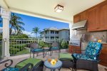 Lanai with outdoor BBQ Grill